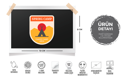 HBG28 Yaz Kampi Etiketi