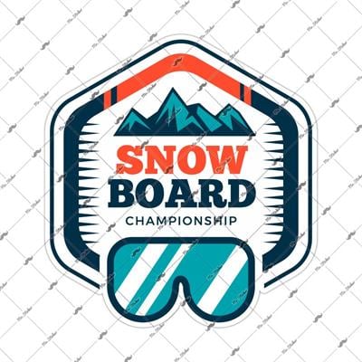 HBG39 Snowboard Etiketi