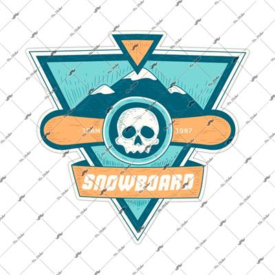 HBG40 Snowboard Etiketi