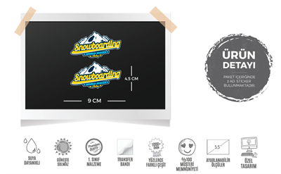 HBG48 Snowboard Uludag Etiketi Ikili Set