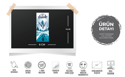 HBG52 Kayak Sampiyonasi Etiketi