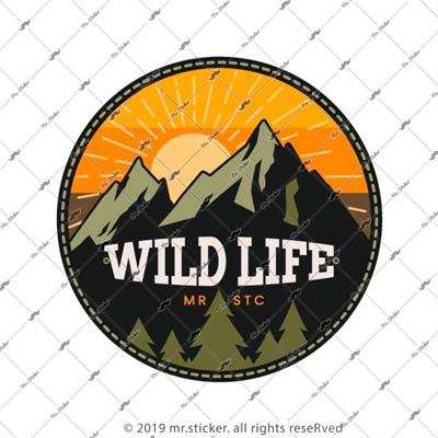 HBG64 Yabani Hayat Yazili Etiket