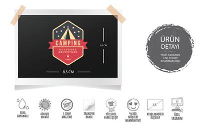 HBG67 Kamp Yazili Etiket