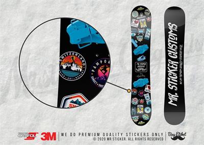 HBG69 Switzerland Kayak Etiketi