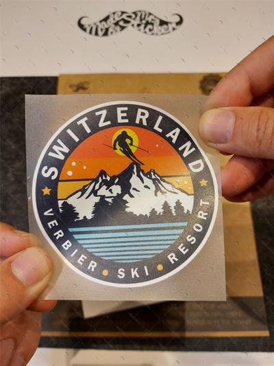 HBG69 Switzerland Kayak Etiketi