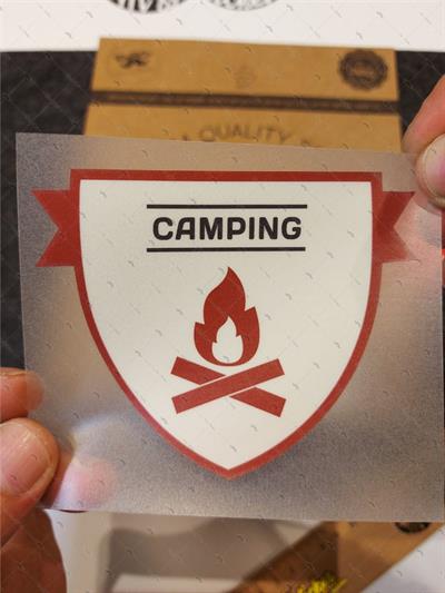 HBG7 Kamp Atesi Temali Etiket