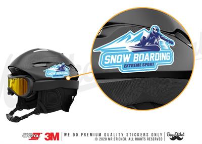 HBG71 Snowboarding Yazili Etiket