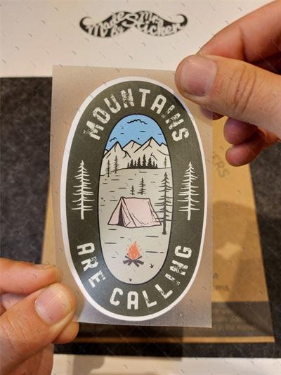 HBG76 Daglar Cagiriyor Yazili Etiket