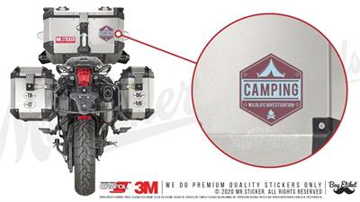 HBG8 Kamp Temali Etiket