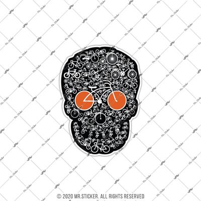 HBG84 Bisiklet Gozlu Kurukafa Etiketi