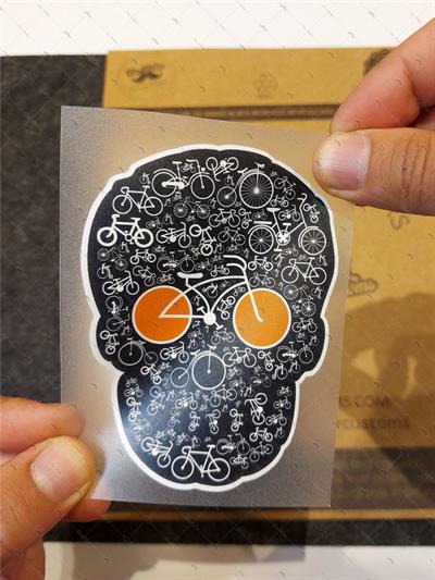 HBG84 Bisiklet Gozlu Kurukafa Etiketi