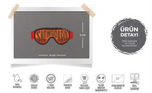 HBG89 Snowboarding Yazili Etiket