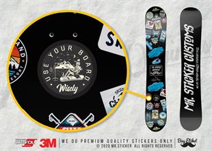 HBG93 Boardini Akilli Kullan Yazili Etiket