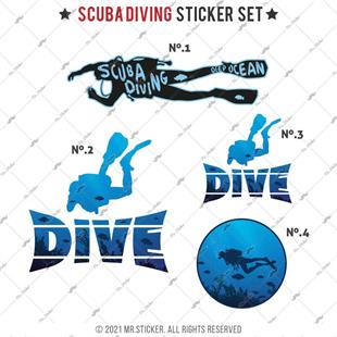 HBGBDL12 Dalgic Sticker Seti 4 Parca