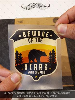 HBGBDL15 Kamp Sticker Seti 5 Parca