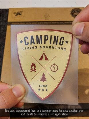 HBGBDL16 Kamp Sticker Seti 5 Parca