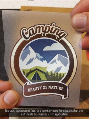 HBGBDL20 Kamp Sticker Seti 5 Parca