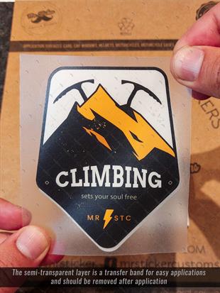 HBGBDL22 Kamp Sticker Seti 6 Parca