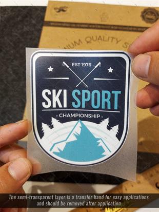 HBGBDL6 Kayak Sticker Seti 5 Parca