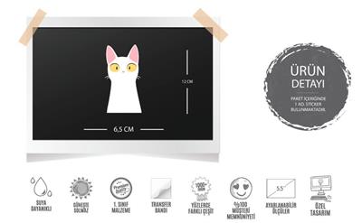 LPT21 Saskin Bakan Kedi Etiketi