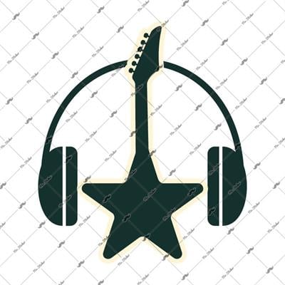 MSC31 Yildizli Gitar Etiketi