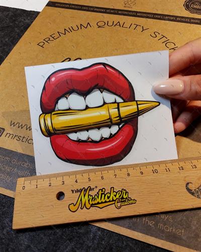 MSL126 Kursun Isiran Dudak Etiketi