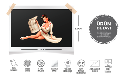 PNP11 Pinup Kizi Etiketi