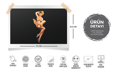 PNP15 Pinup Kizi Etiketi