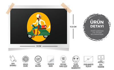 PNP18 Pinup Kizi Etiketi