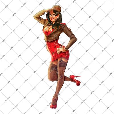 PNP25 Pinup Kizi Etiketi