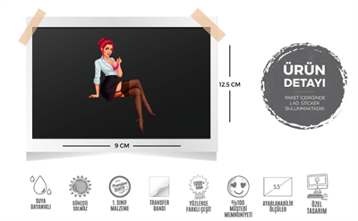 PNP39 Pinup Kizi Etiketi