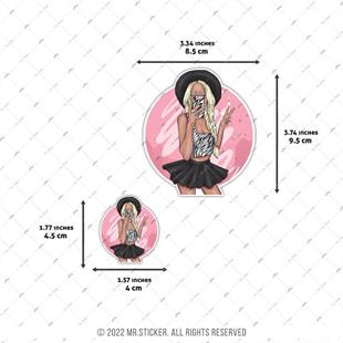 PNP58 Sari Sacli Pinup Kızı