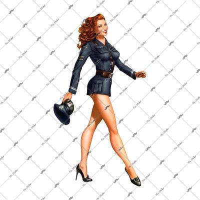 PNP7 Pinup Kizi Etiketi