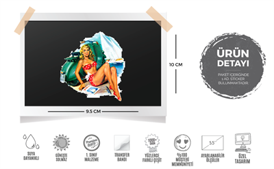 PNPV1 Pinup Kizi Etiketi