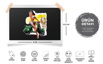 PNPV2 Pinup Kizi Etiketi