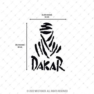 RFBK29 Siyah Reflektif Dakar Etiketi