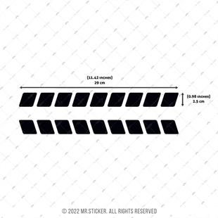 RFBK6 Siyah Reflektif Kask Seridi V2