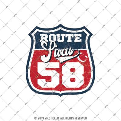 ROUP70 Route Sivas 58 Etiketi