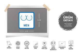 WC12 Bay Tuvalet Simgesi Etiketi