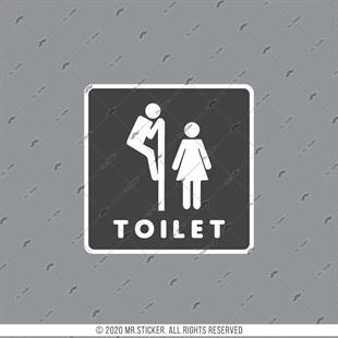 WC29 Unisex Tuvalet Simgesi Etiketi