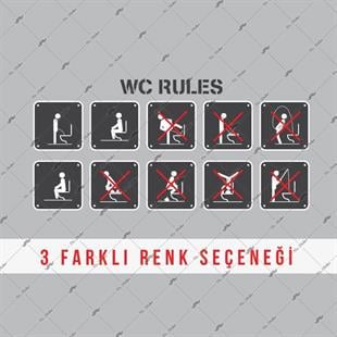 WC37 Tuvalet Kurallari Full Set
