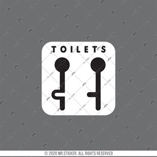 WC8 Unisex Tuvalet Simgesi