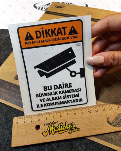 WRN43 Dikkat Dairede Guvenlik Kamerasi Var (Yasal Uyari)