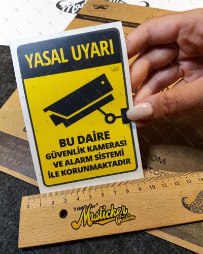 WRN44 Dikkat Dairede Guvenlik Kamerasi Var