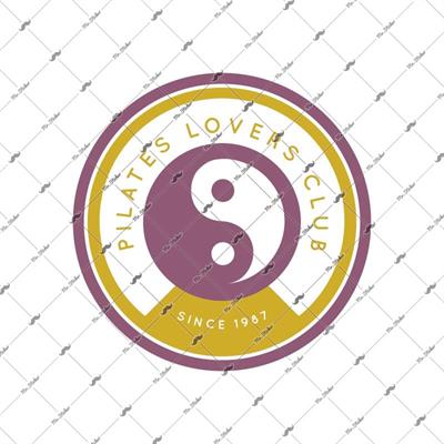 YOG13-Pilates Lovers Club Etiketi