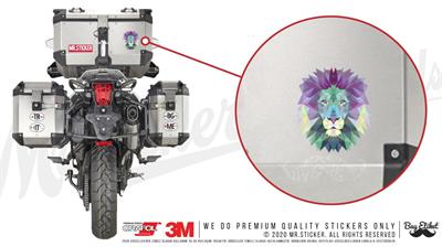 AN12- Triangle Tasarim Aslan Etiketi