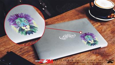 AN12- Triangle Tasarim Aslan Etiketi