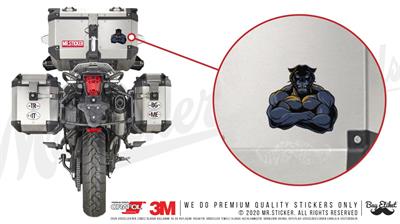 AN25 Kizgin Jaguar Etiketi