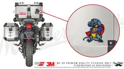 AN28 Super Kahraman Dinazor Etiketi