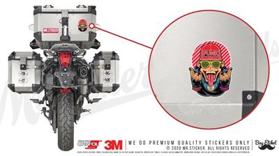 AN32 Gozluklu Maymun Etiketi